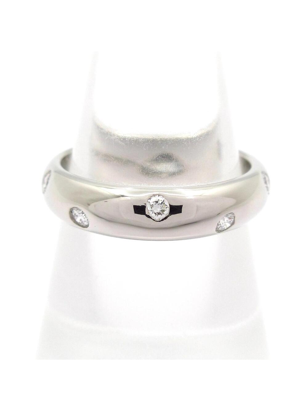 Tiffany&Co. Dots Ring Diamond #5 3/8 #311799T12B